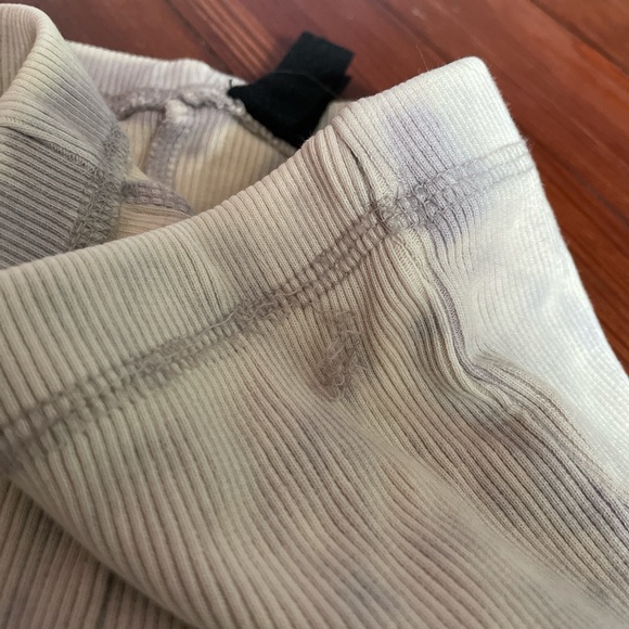 Purple and White Acid Wash Urban Outfitters Flare Pants - Picture 3 of 3